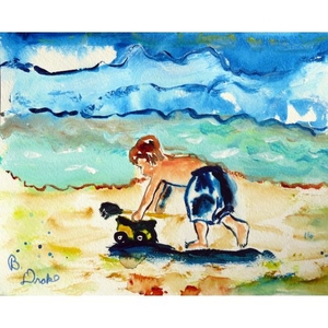 Boy & Toy Doormat 18X26