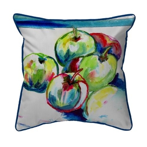 Green Apples  Indoor/Outdoor Extra Large Pillow 22X22