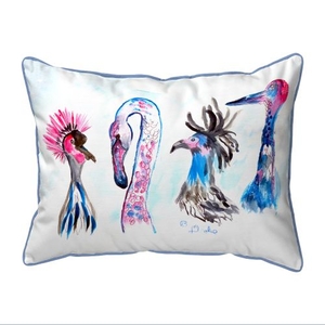 Loony Birds Indoor/Outdoor Extra Large Pillow 20X24