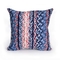 Liora Manne Visions Iii Braided Stripe Indoor/Outdoor Pillow Navy 20" Square