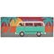 Liora Manne Frontporch Beach Trip Indoor/Outdoor Rug Turquoise 24"x60"