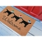 Liora Manne Natura Three Dogs Holiday Outdoor Mat Natural 18"x30"