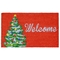 Liora Manne Natura Winter Welcome Outdoor Mat Red 18"X30"