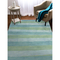 Liora Manne Piazza Stripes Indoor Rug Sea Breeze 5'X7'6"