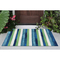 Liora Manne Visions Ii Painted Stripes Indoor/Outdoor Rug Cool 24"X36"