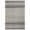Liora Manne Artista Diamond Stripe Indoor/Outdoor Rug Grey 5'X7'6"