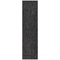 Liora Manne Carmel Texture Stripe Indoor/Outdoor Rug Black 23"X7'6"