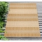 Liora Manne Carmel Stripe Indoor/Outdoor Rug Sand 39"X59"