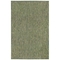 Liora Manne Carmel Texture Stripe Indoor/Outdoor Rug Green 6'6"X9'4"