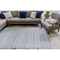 Liora Manne Dakota Stripe Indoor/Outdoor Rug Blue 7'6"X9'6"