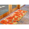 Liora Manne Illusions Poppies Indoor/Outdoor Mat Red 23"X59"