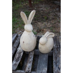 Rabbit Sculptures, Set of 2