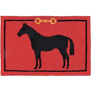 Hunter Jumper Indoor/Outdoor Rug, 20" X 30"