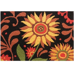 Prairie Sunflowers Indoor/Outdoor Rug, 20" X 30"