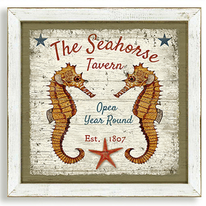 The Seahorse Tavern Framed Art