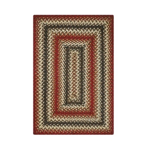 Homespice Decor 5' x 8' Rect. Chester Jute Braided Rug