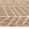 Liora Manne Carmel Chevron Indoor/Outdoor Rug Sand 23"x7'6"