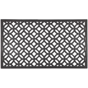 Circle Chains Recycled Rubber Doormat