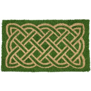 Celtic Handwoven Coconut Fiber Doormat