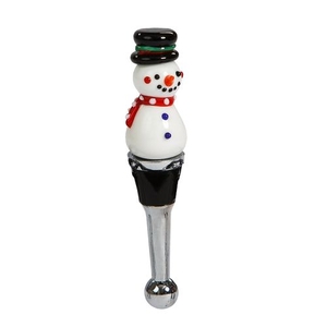 Snowman Bottle Stopper-Snowman