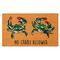 Liora Manne Natura No Crabs Allowed Outdoor Mat Natural 18 x 30 