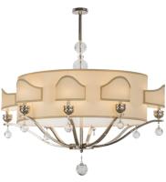 50"L Helena 8 Arm Oblong Chandelier