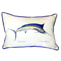 Blue Marlin Indoor Outdoor Pillow