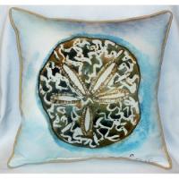 Sand Dollar Outdoor Pillow