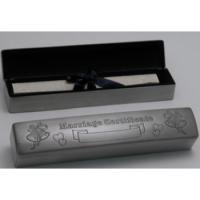 Wedding Certificate Box