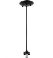 5"W Black 1 Lt Led Pendant Hardware
