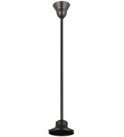 6.5"W Craftsman Brown On Brass 1 Lt Pendant Hardware