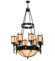 48"W Sabrina 8 Lt Chandelier