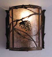 6"W Whispering Pines Wall Sconce