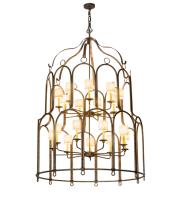 54"W Grand Stair 20 Lt Chandelier