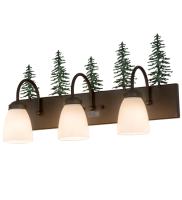 24"W Tall Pines 3 Lt Vanity Light