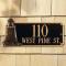 Lighthouse Address Plaque
