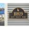 Sailboat Arch Address Plaque