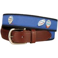 Skiffs And Dories Leather Tab Belt