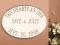 Personalized Wedding Plaque