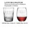Latitude Longitude Glasses (Set Of 4)