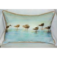 Avocets Indoor Outdoor Pillow