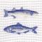 Sea Life Collection I Embroidery Boudoir Cover With Insert