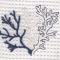 Sea Life Collection I Embroidery Boudoir Cover With Insert