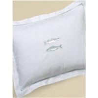 Sea Life Collection I Embroidery Boudoir Cover With Insert