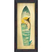 Marlin Surfboard Framed Art