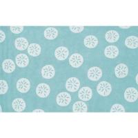 Sand Dollar Blue Hook Rug, 8 X 10