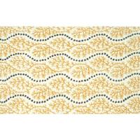 Coral Cascades Hook Rug, 7.6 X 9.6