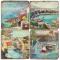 Coastal Resort Coasters, Set Of 4