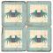 Crab Stamped Coasters