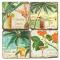 Tropical Drinks Coasters S/4